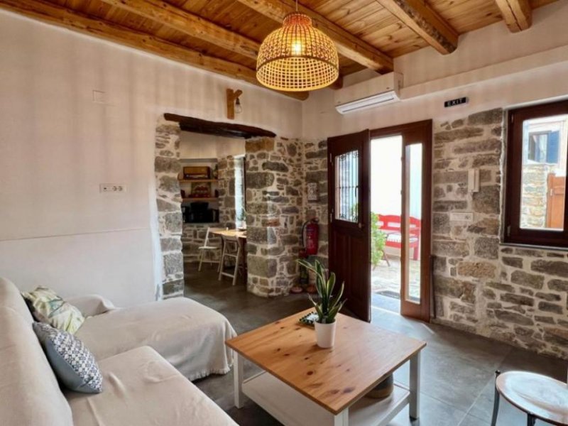 Limne MIT VIDEO! Kreta, Limne: Renoviertes Haus mit Bergblick, Garten und Innenhof zu verkaufen Haus kaufen